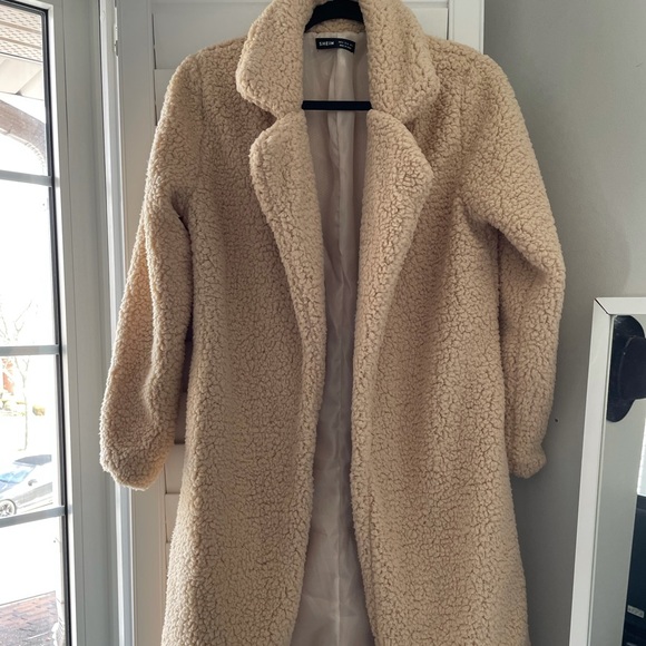 Longline Teddy coat - Picture 3 of 5